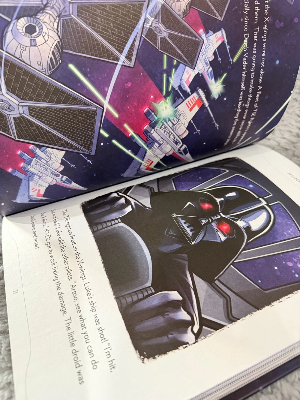 Disney Star Wars Kids 5 Minutes Stories Hardcover Book & bonus Star Wars book